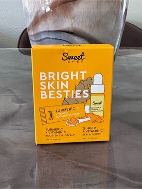 Sweet Chef Bright Skin Besties Turmeric & Ginger Skincare Set